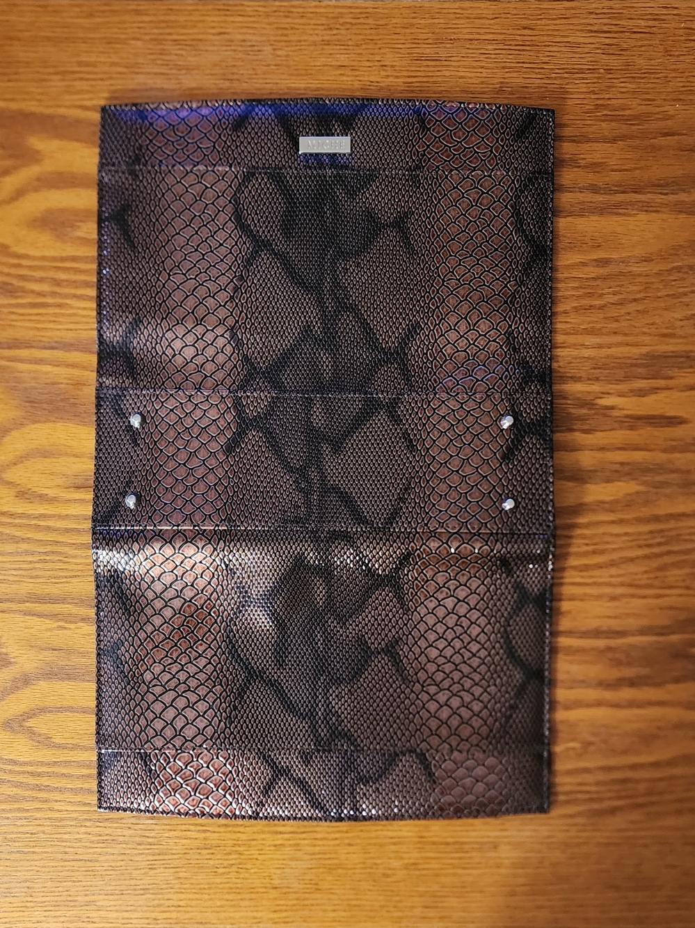 Miche Shell Brown and Black Snakeskin Print